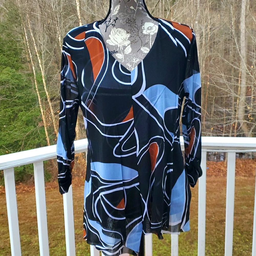 Sheer Alfani top
